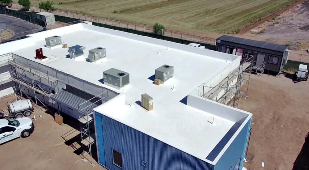 commercial building with a flat roof