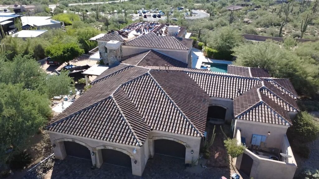 Finished Tile R&R on a Scottsdale home by Stapleton Roofing